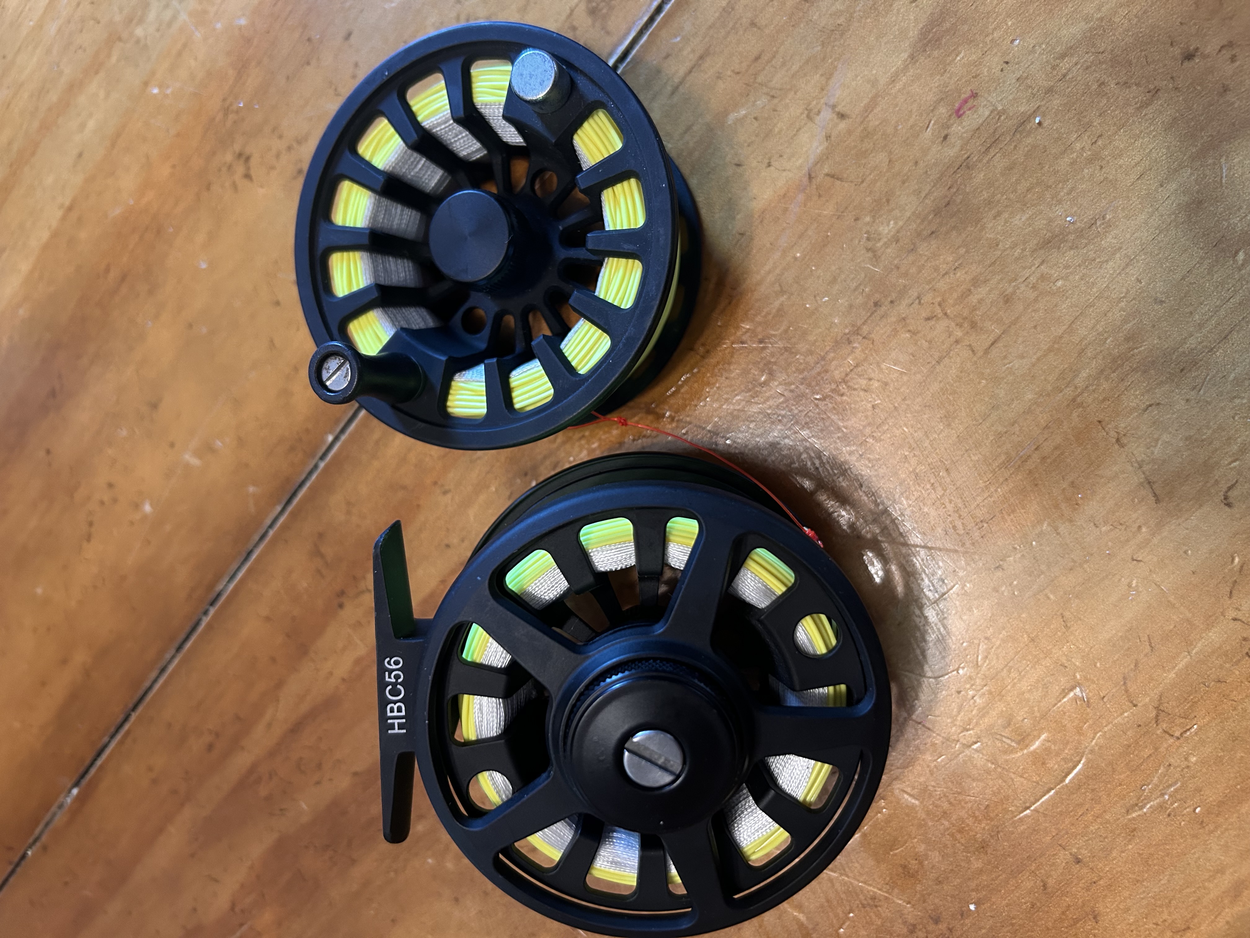 6wt fly reel 5/6wt precision casting to the seasoned fisherman Schukken Design 6wt Titanium /